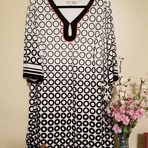 Signature Camryn Dress Barn Dot Dress